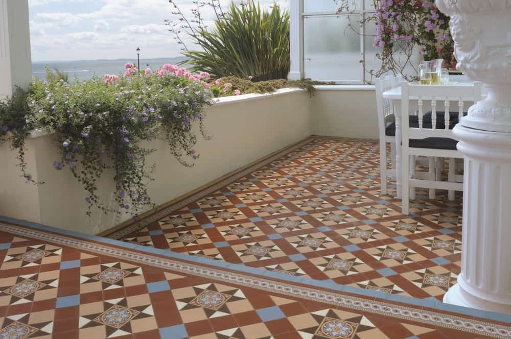 Victorian Tiles Outdoor