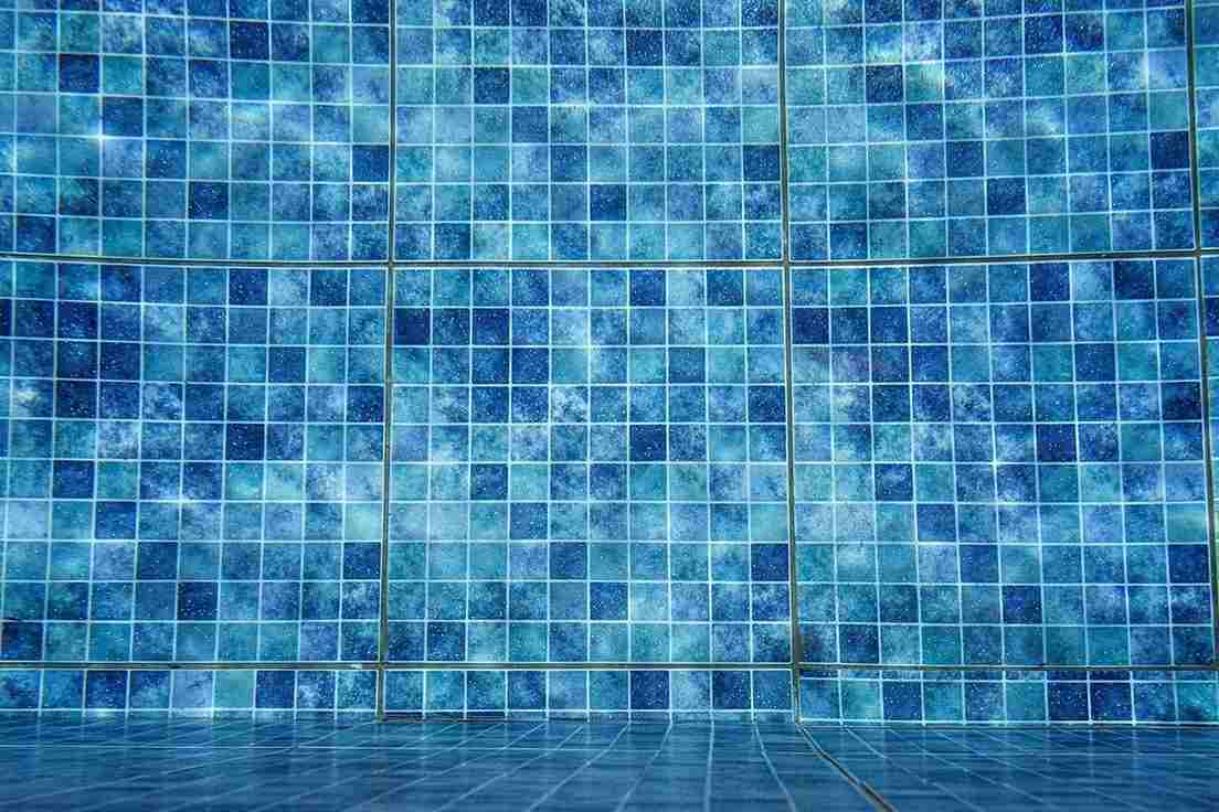 Ceramic tiles for swimming pool