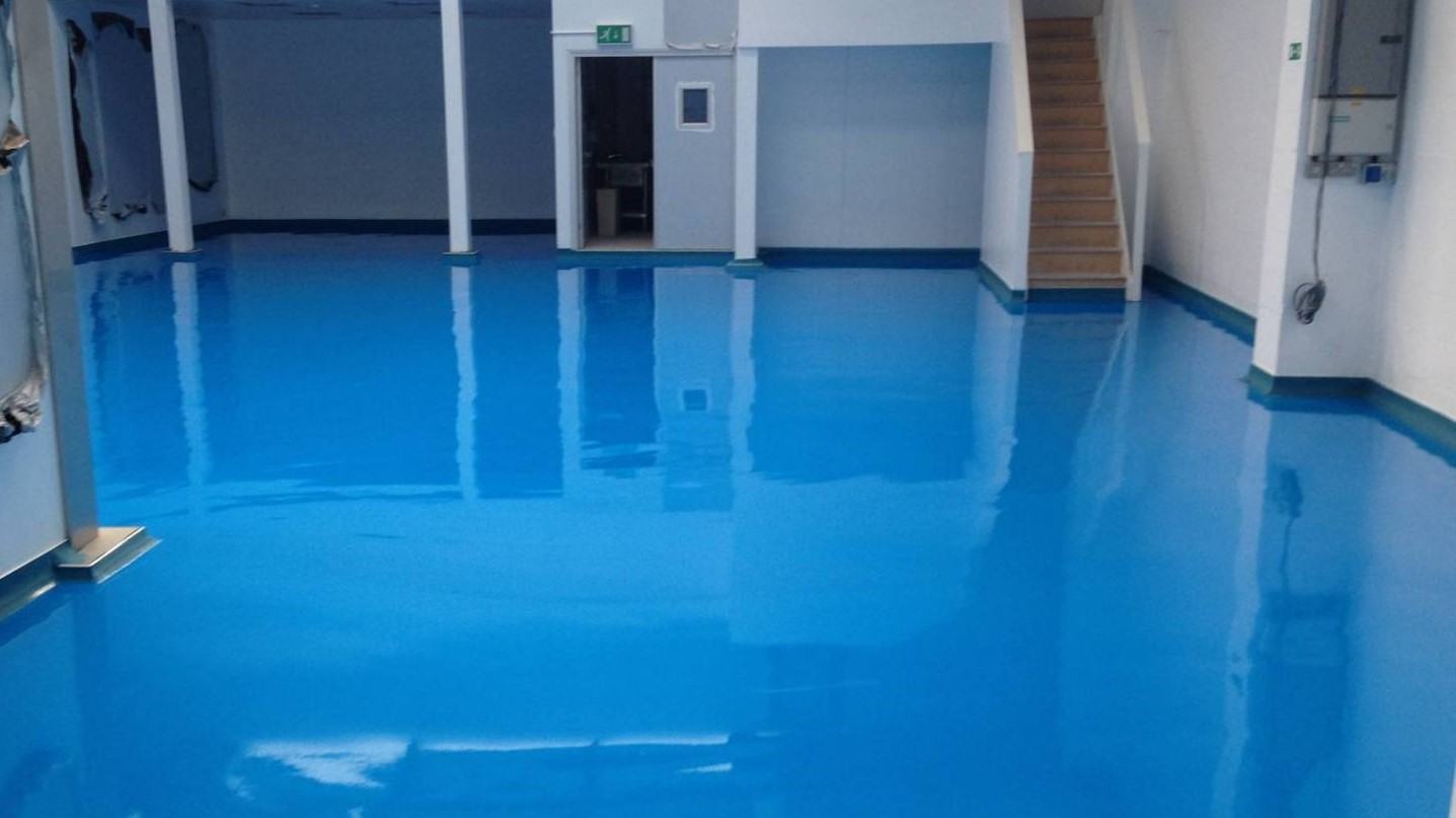 chemical resistant flooring for laboratory