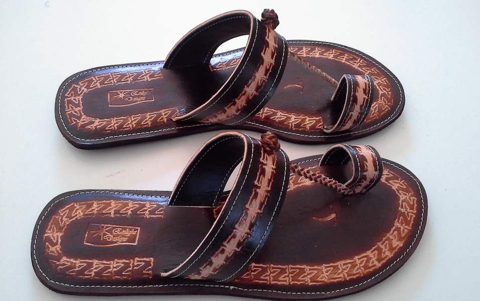 Amazon ladies leather sandals