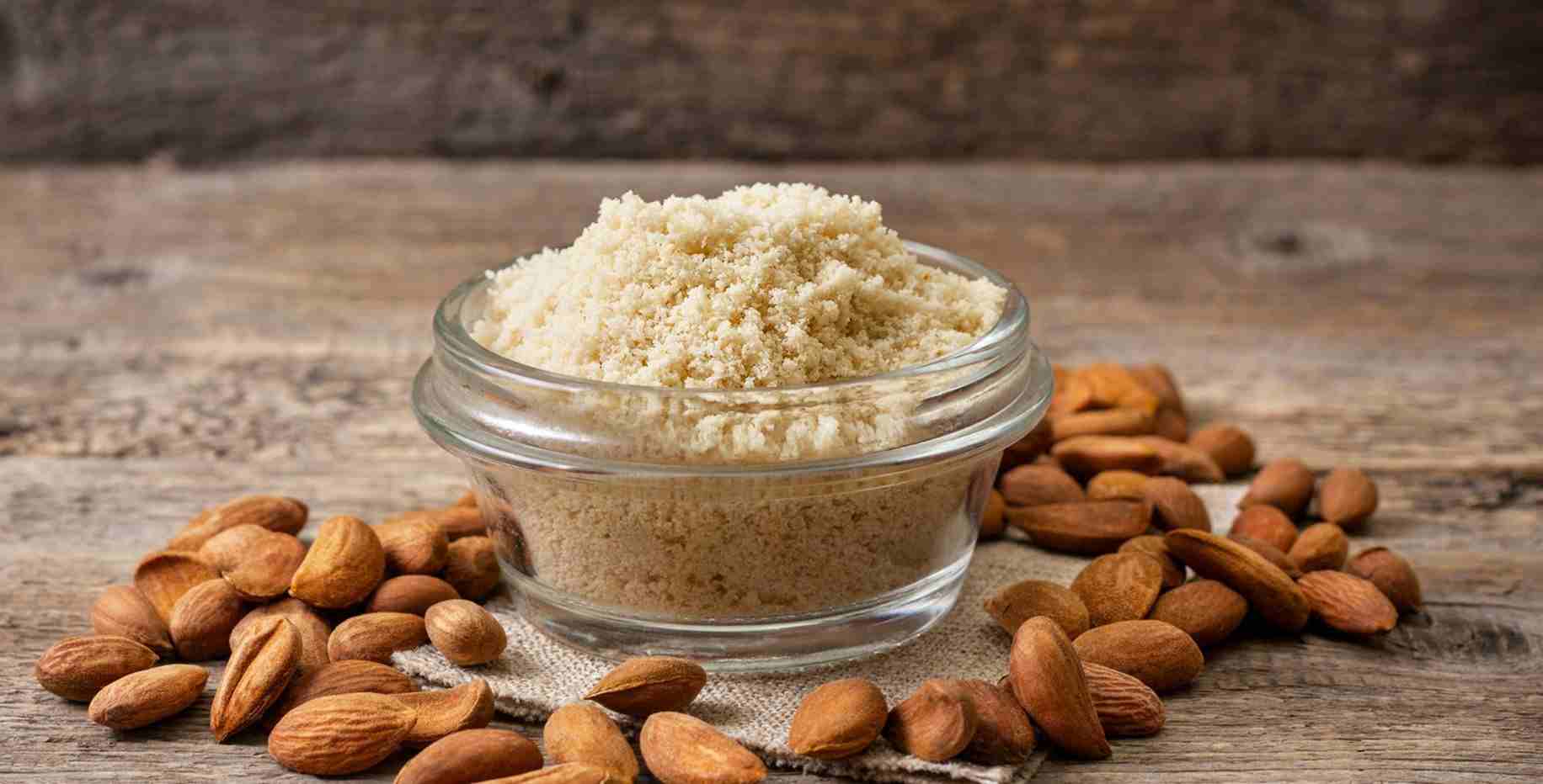 Organic Almond Flour vs Almond Powder Milk - Arad Branding