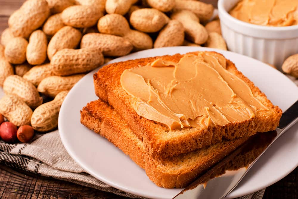 Crunchy peanut butter cake recipe