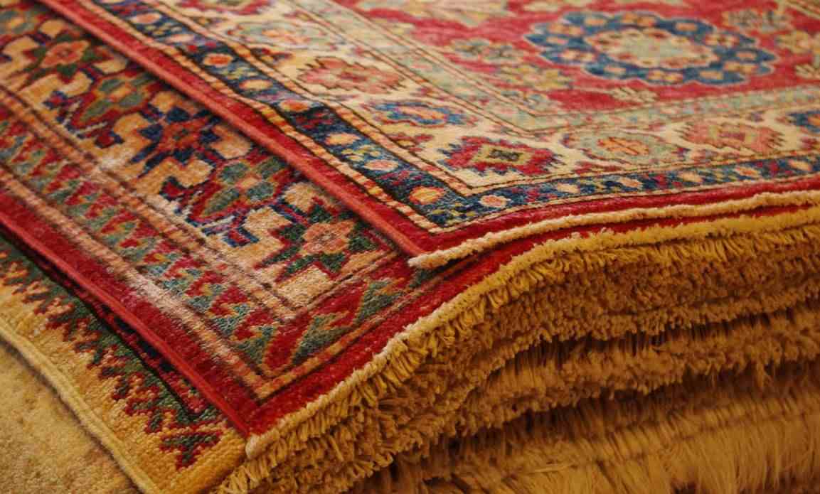 handmade rug mosque