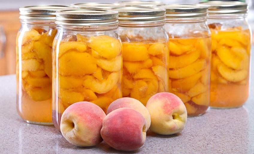 syrup for canned peaches