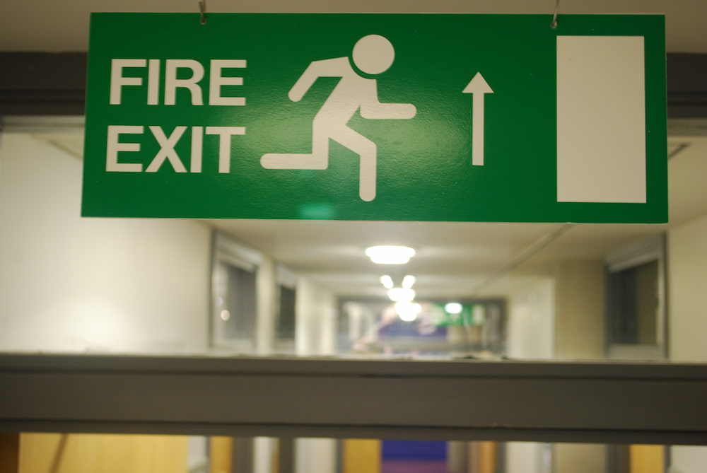 Types of fire exit doors