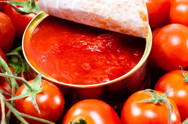 Tomato sauce used for