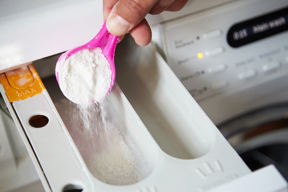 how to use gain powder detergent