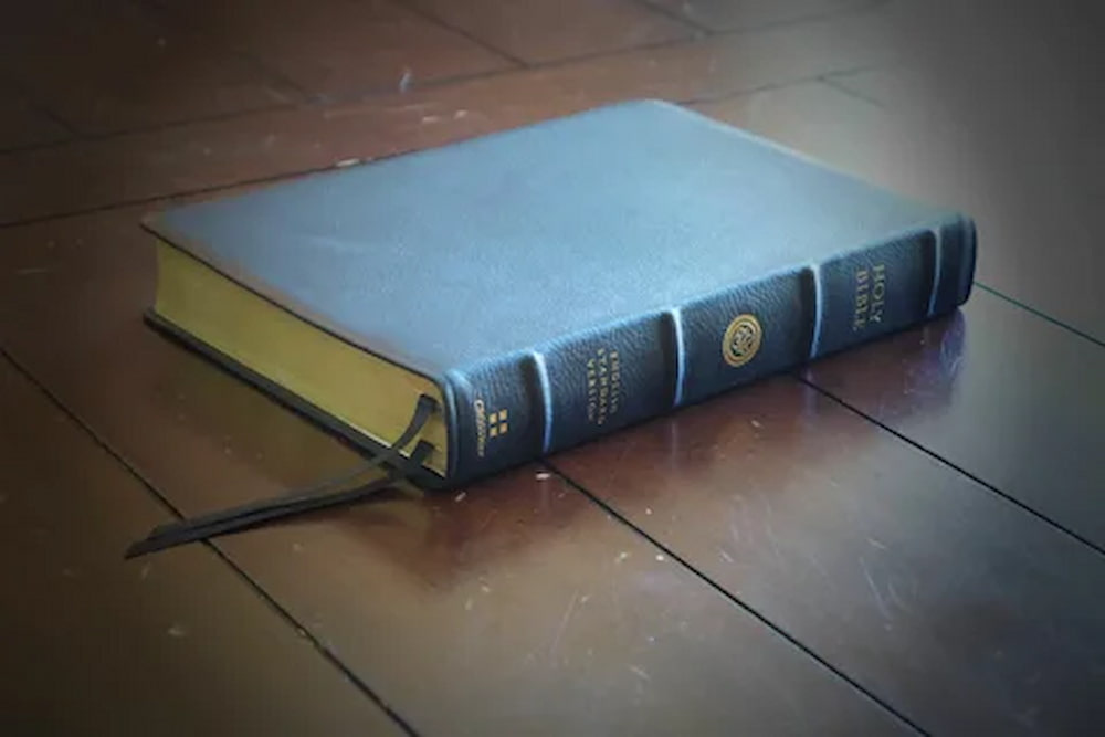genuine cowhide leather bible