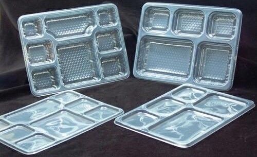 Disposable plastic vegetable containers
