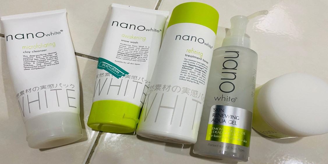 Nano whitening products