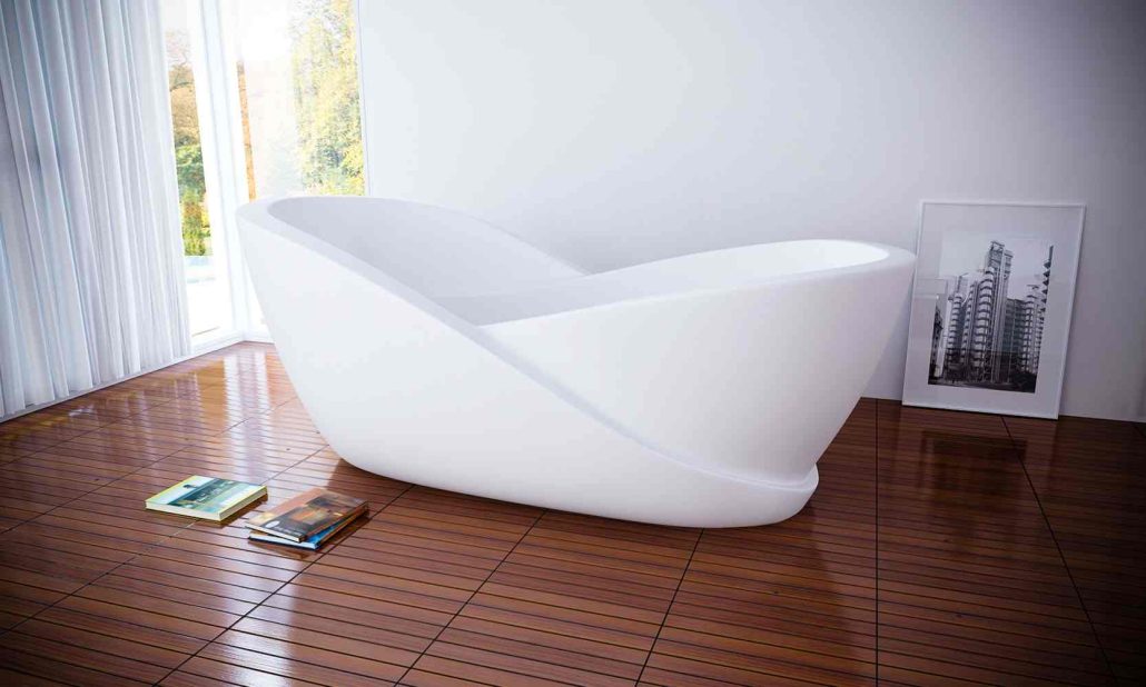 mini ceramic bathtub