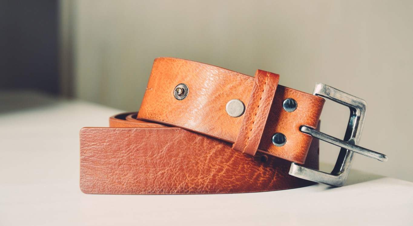 men genuine leather belt