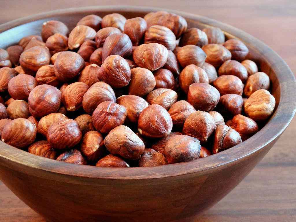 Hazelnut in the confectionery industry