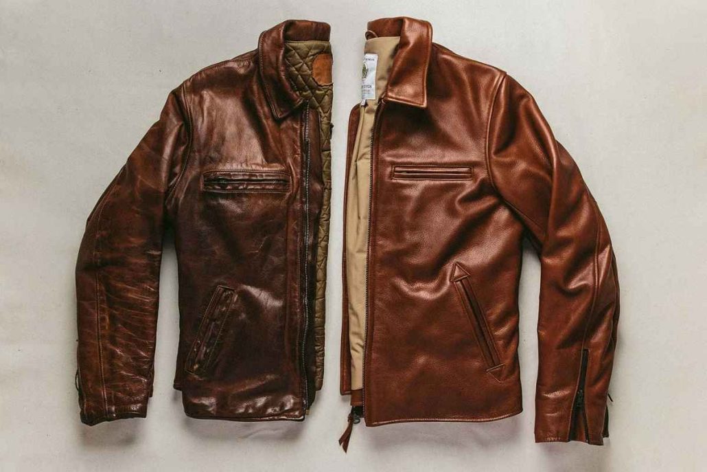cowhide leather jacket Canada