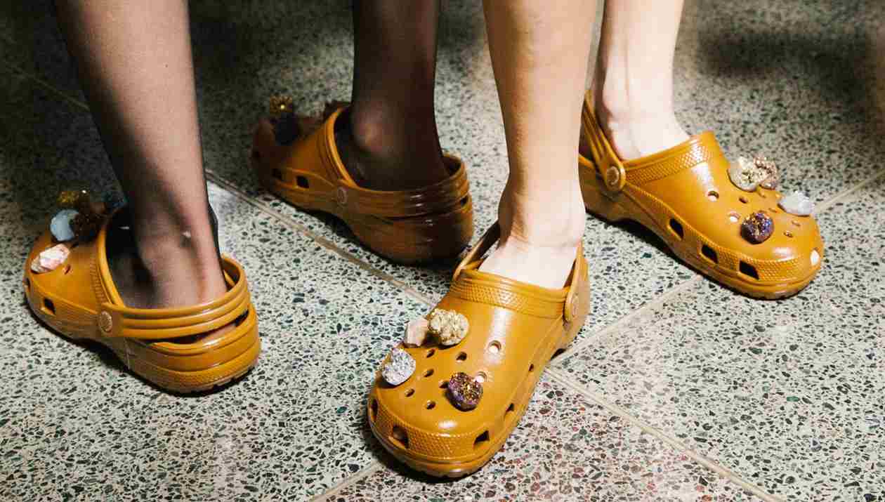 Leather Clog Slippers
