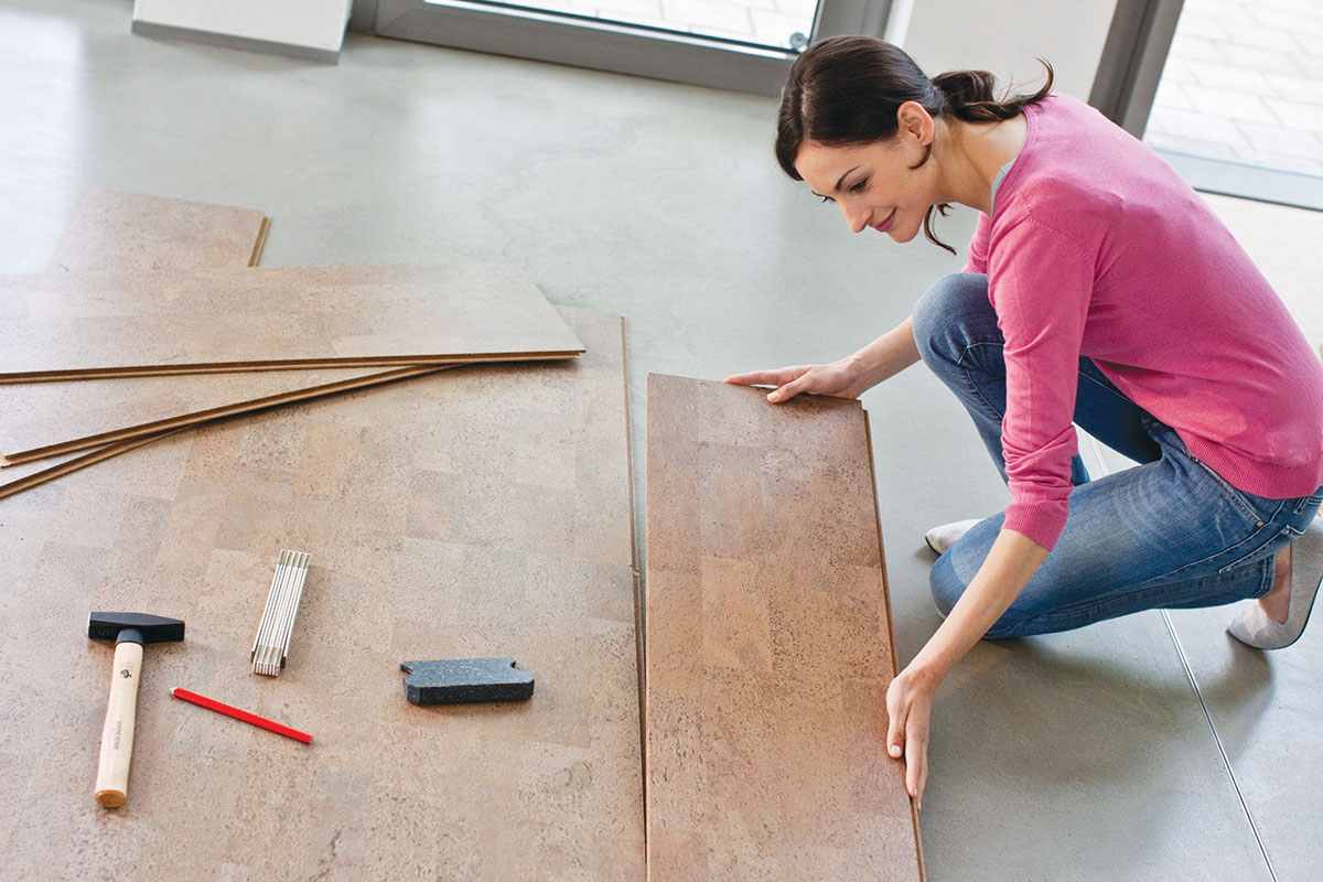 Waterproof Tile effect Laminate Flooring
