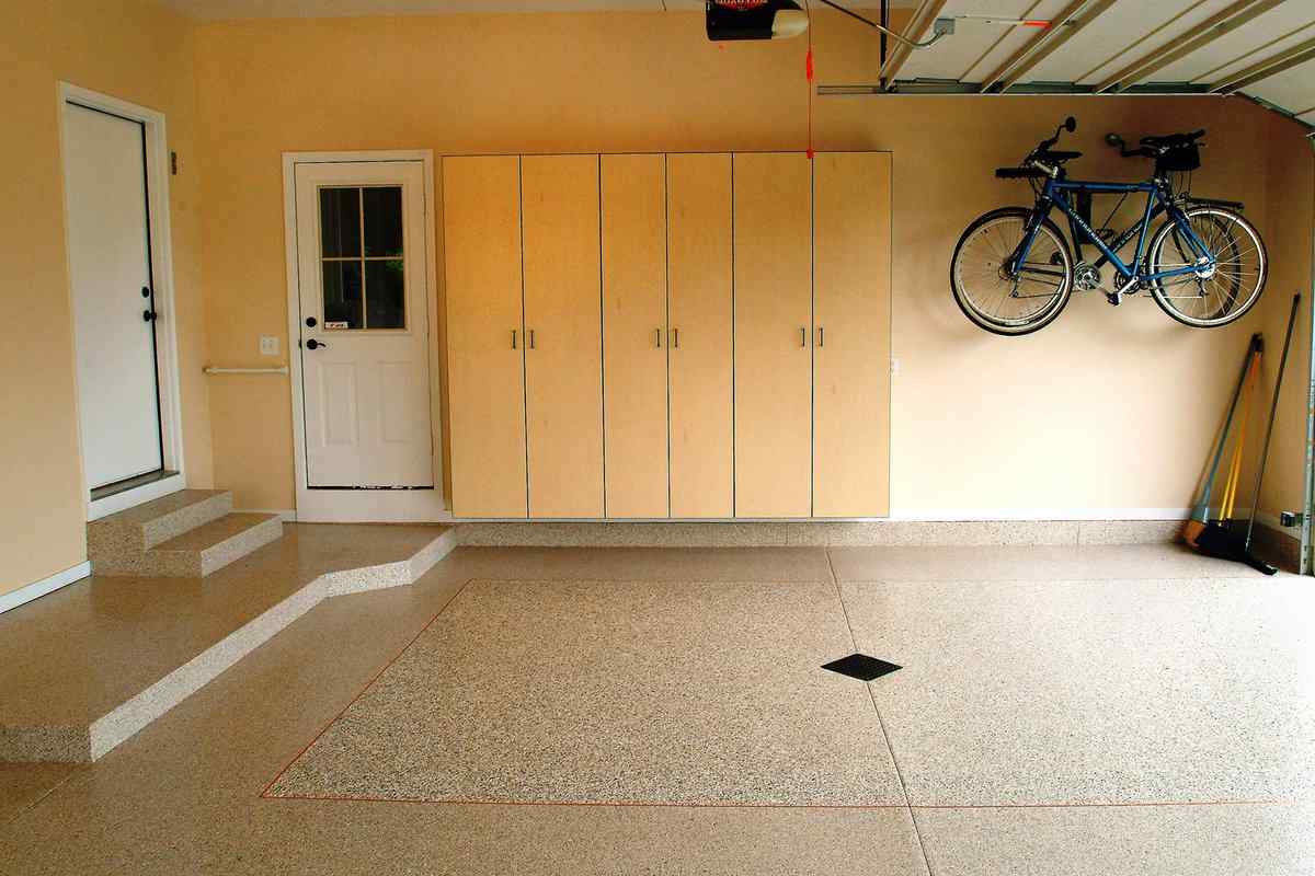 Tiling a concrete garage floor