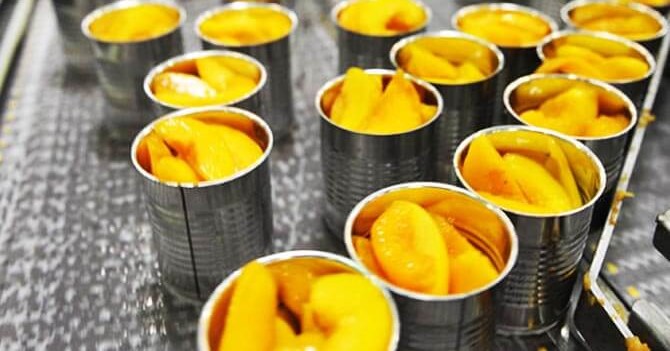 Canned peaches in light syrup nutrition