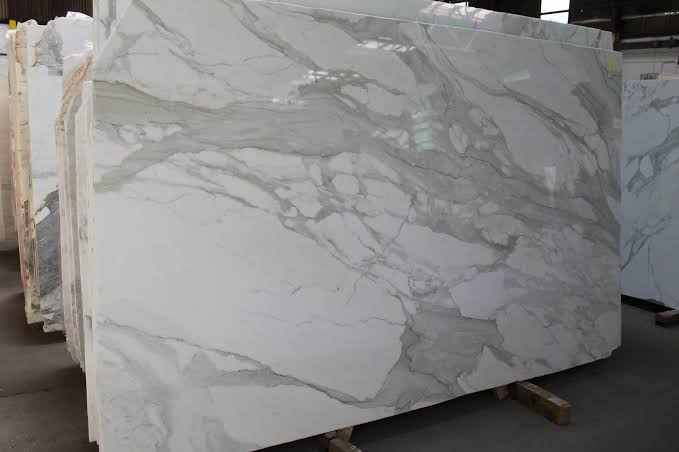 marble tiles and slabs together