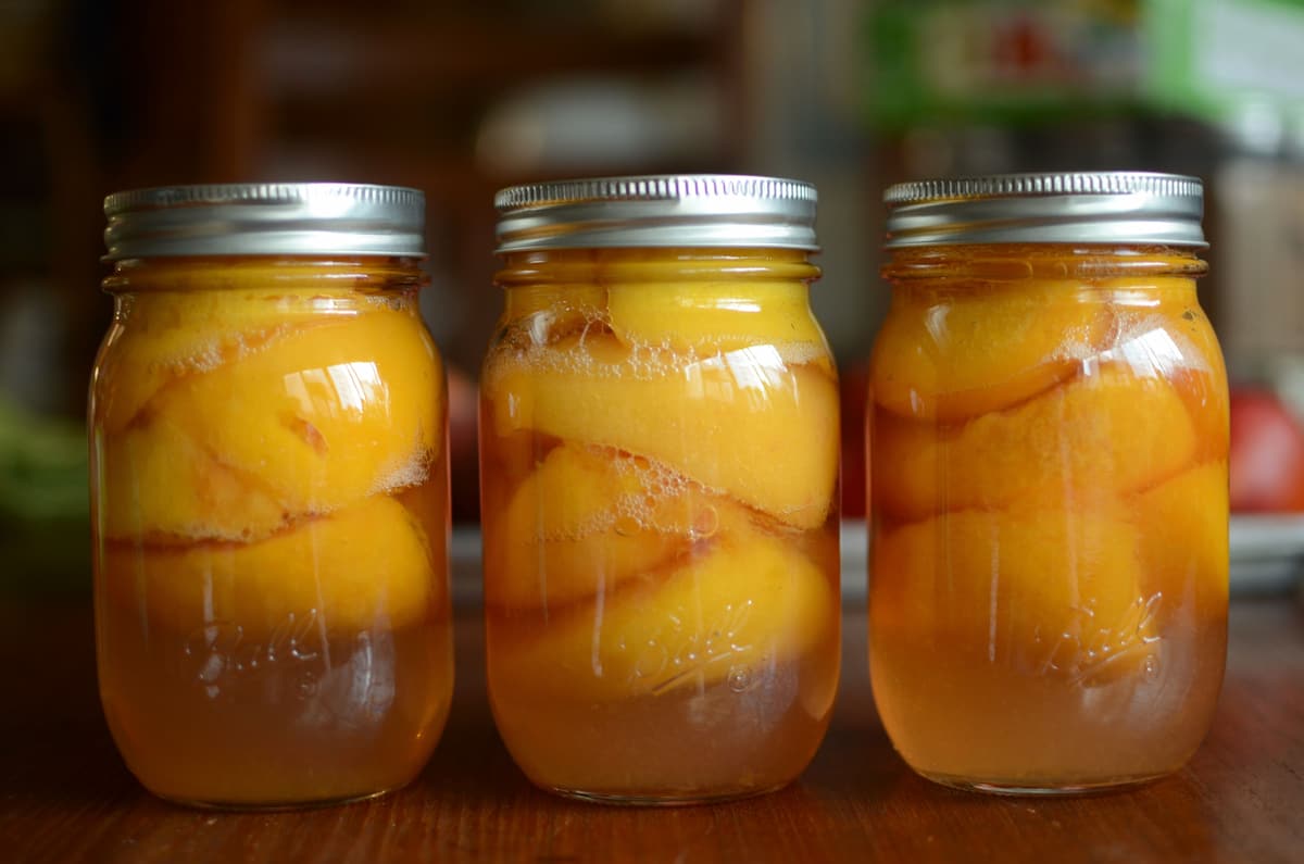 canned peaches benefits