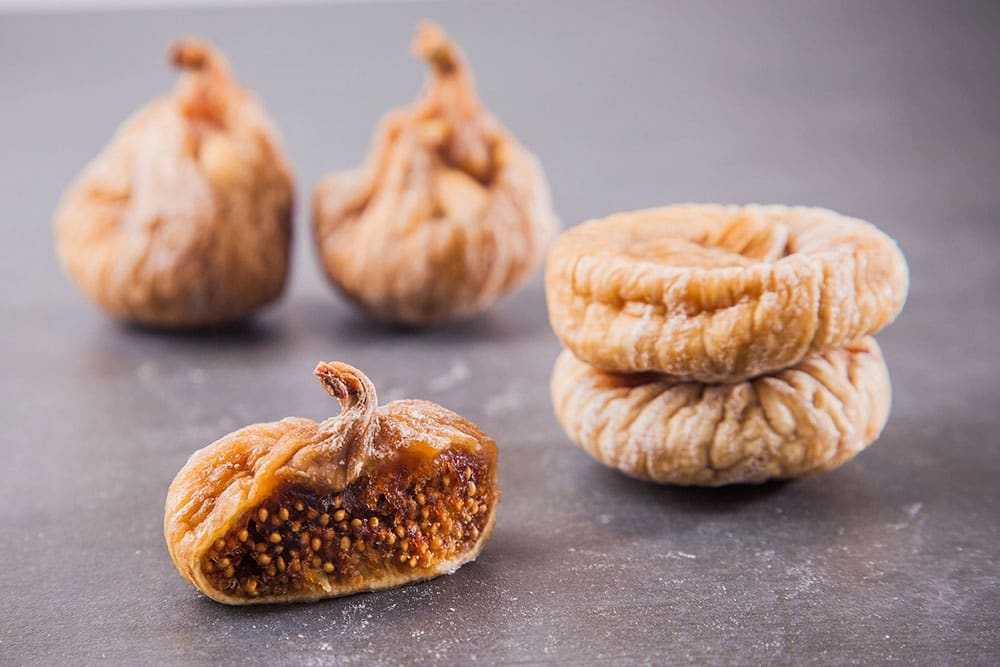 Calcium in 5 dried figs