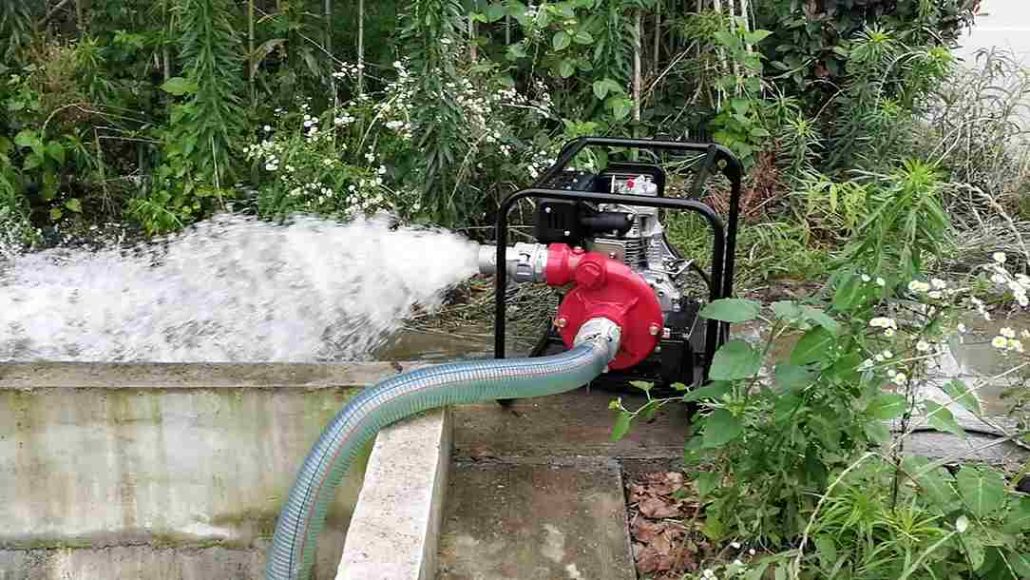 diesel irrigation pump zinc