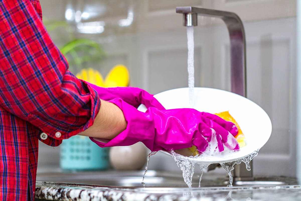 dishwashing liquid precautions in using the product
