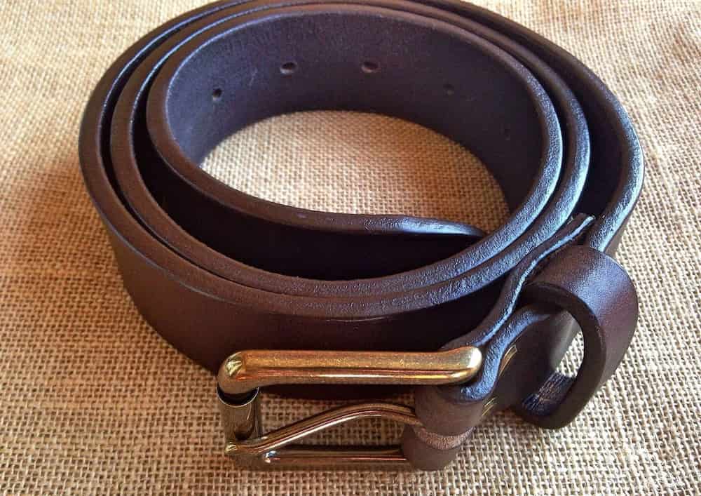best leather for men's belts