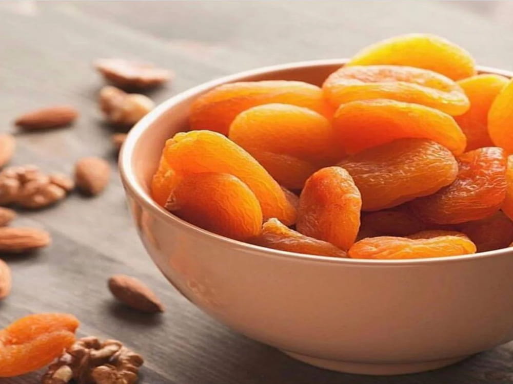 dried California apricots
