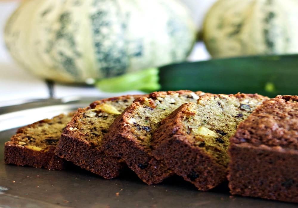 Zucchini Bread with Pineapple and Coconut