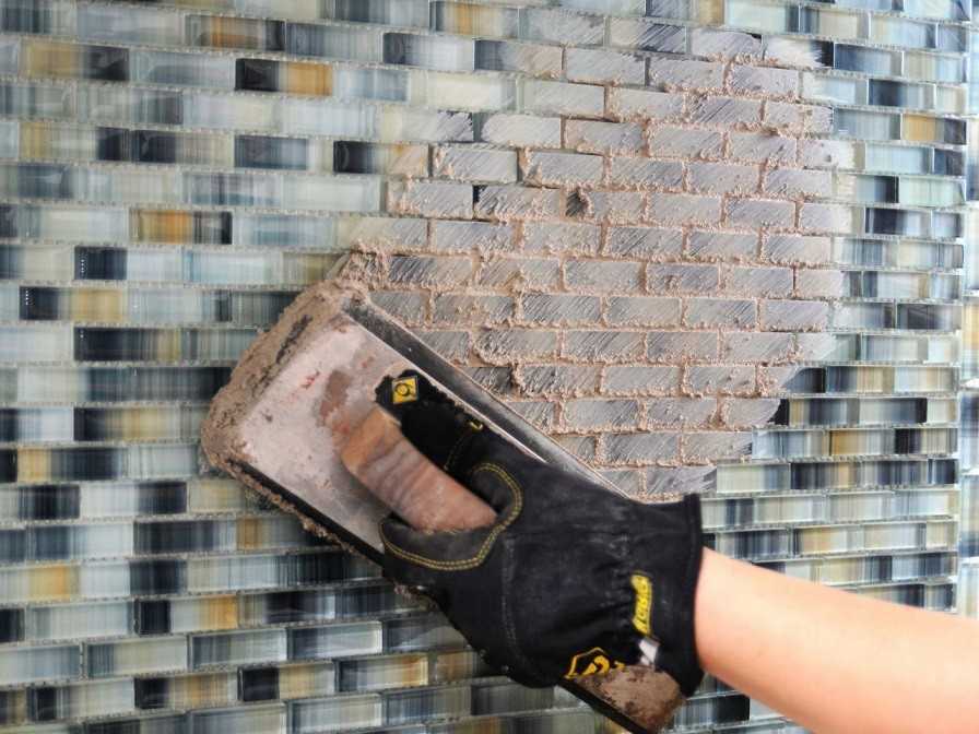 wall tiles without gaps grout