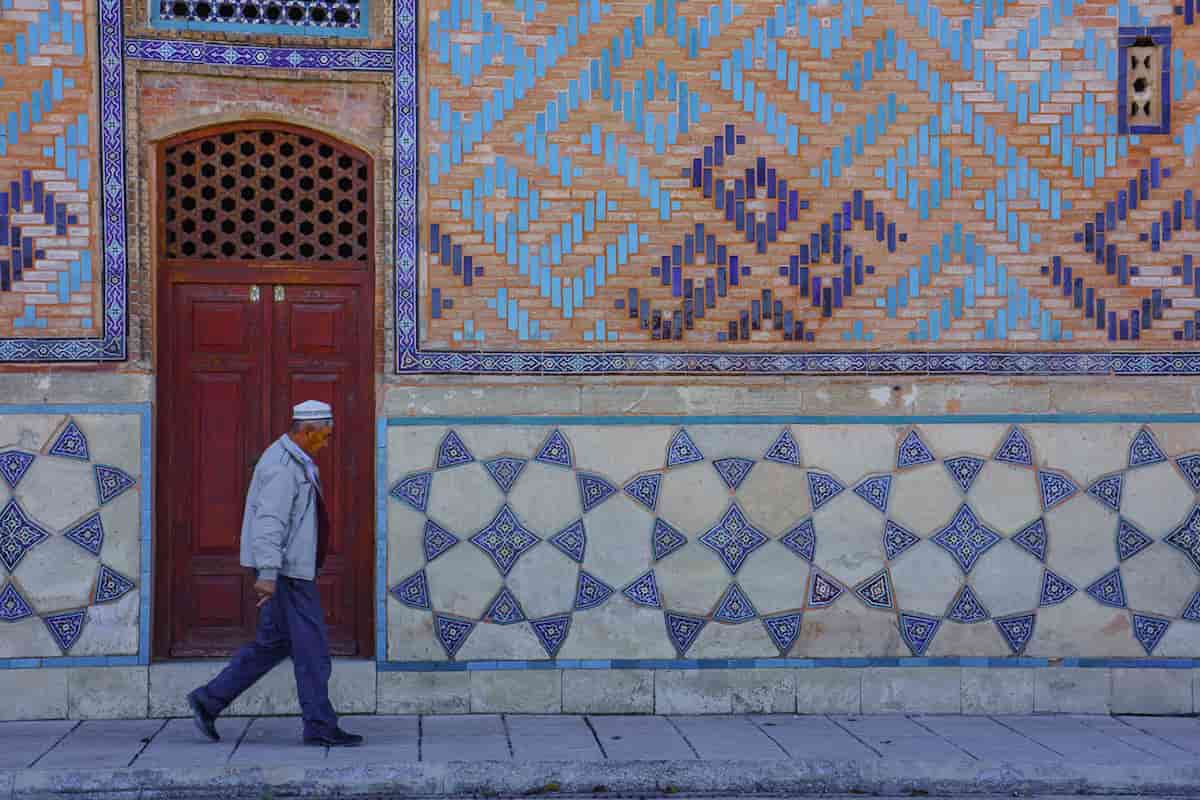 Mosque tiles