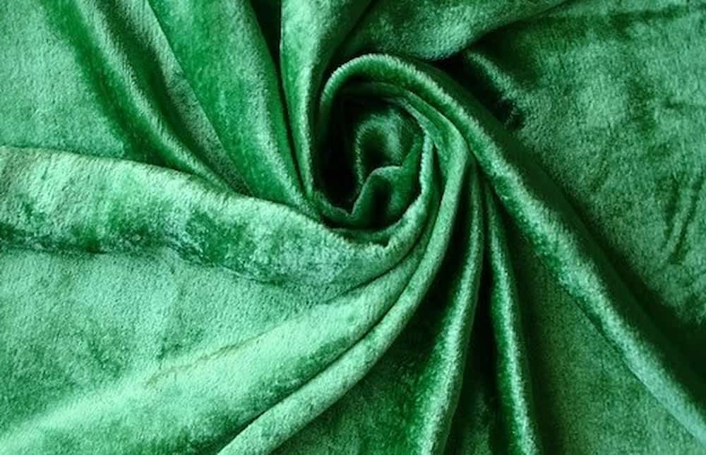 Patterned Velvet Upholstery Fabric