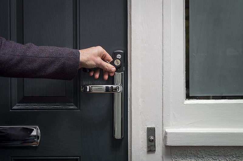 Anti theft doors ring doorbell mount