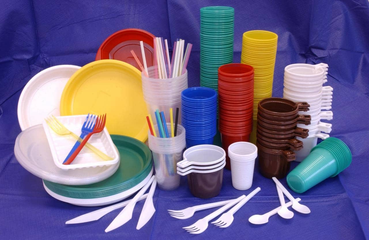 reusable plastic dinner set