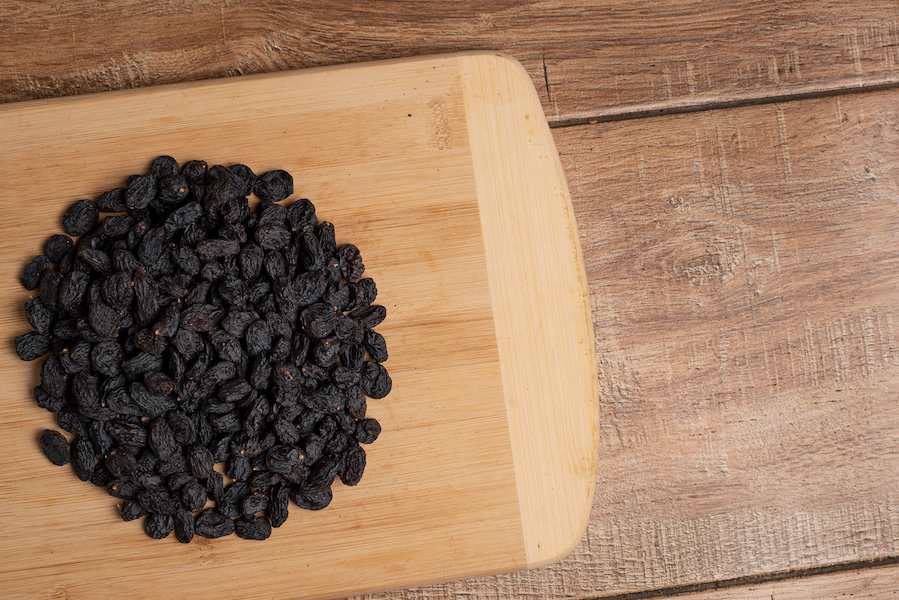 Black raisins GST rate