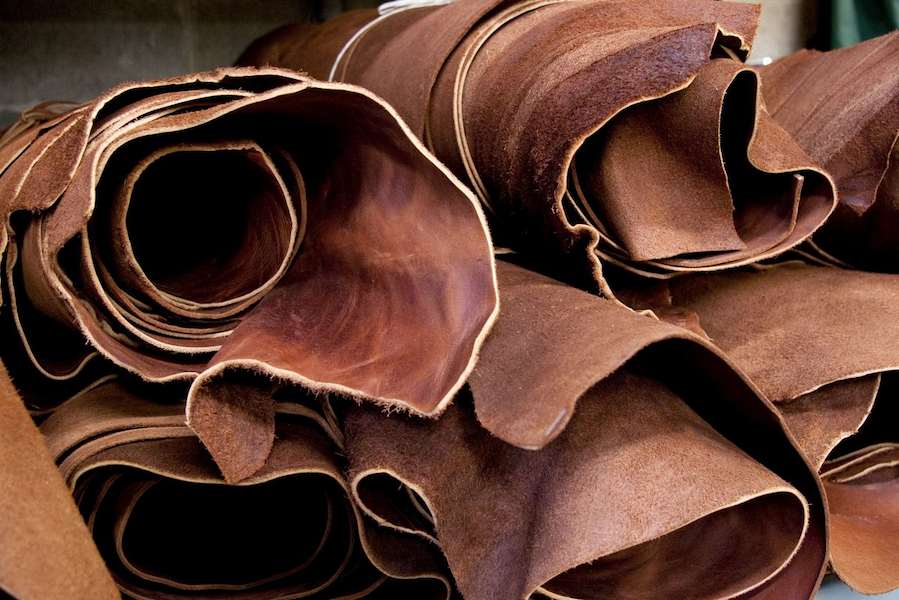 cowhide leather roll
