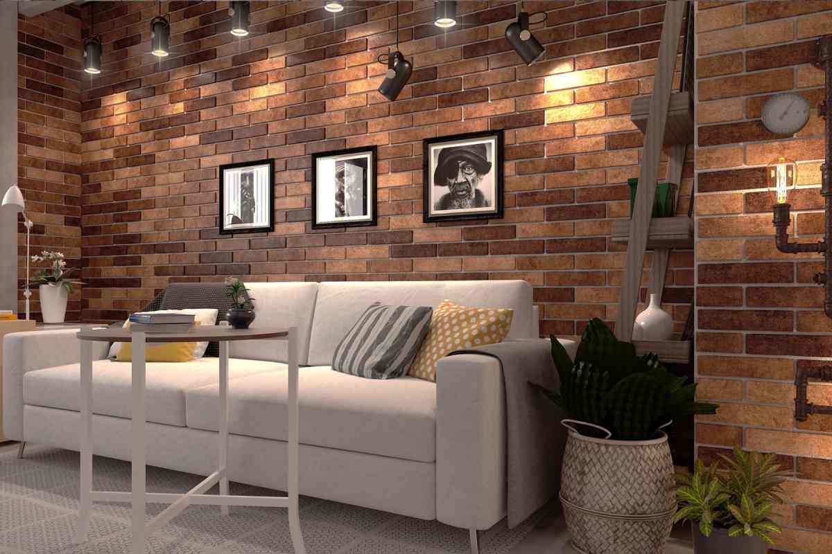 Accent wall tiles