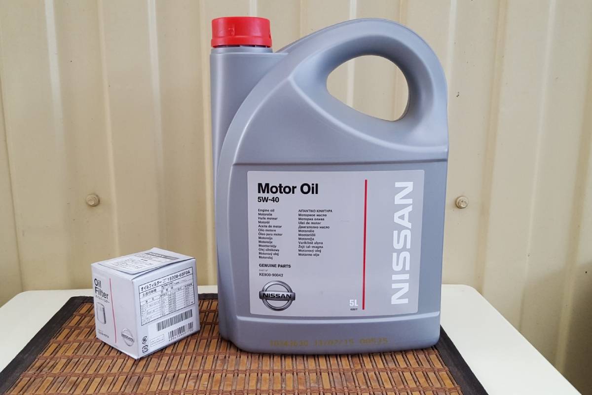 Nissan engine oil