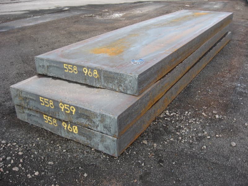 steel slab size