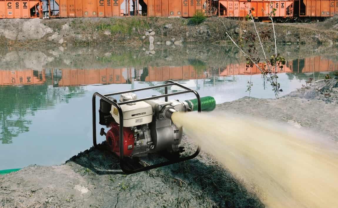 heavy duty sludge pump overflow