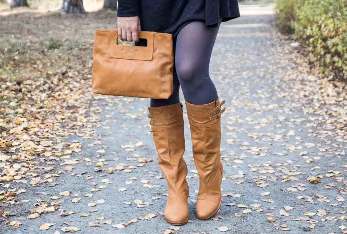 brown boots women