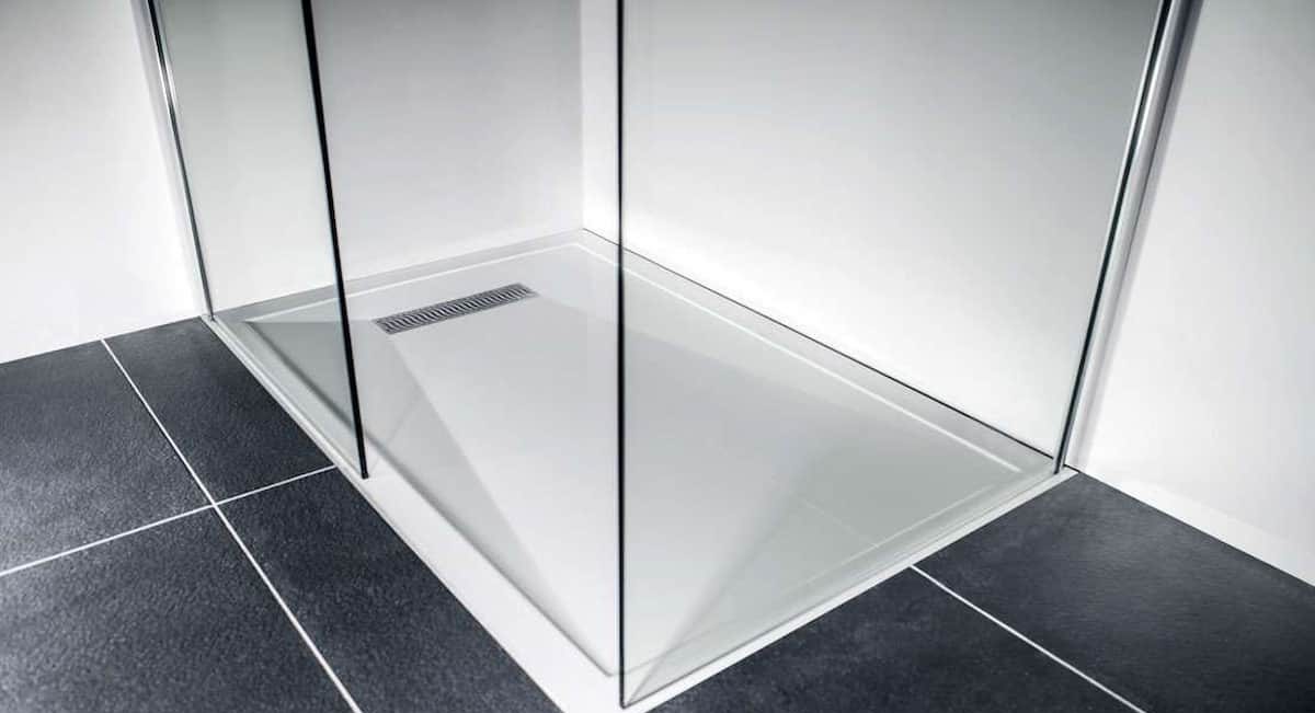 Shower tray height