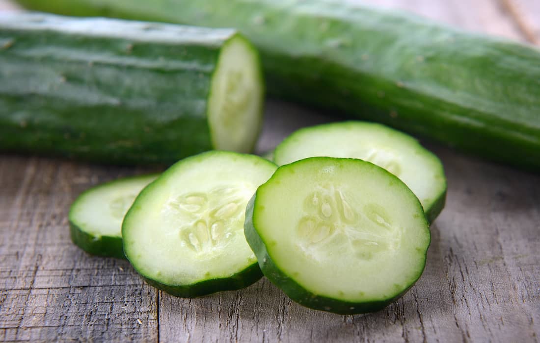 frozen cucumber on face benefits