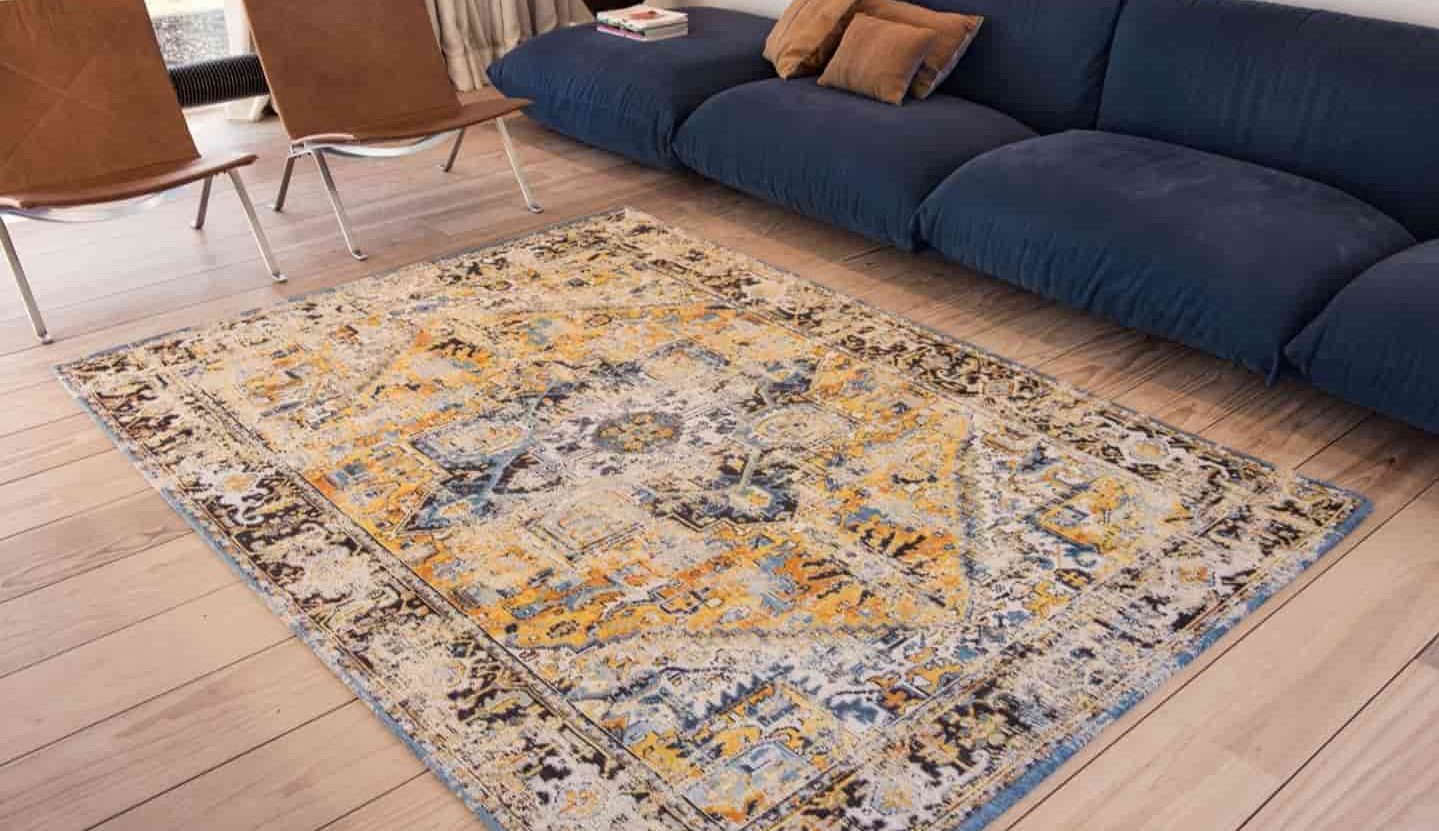 Machine woven rugs design