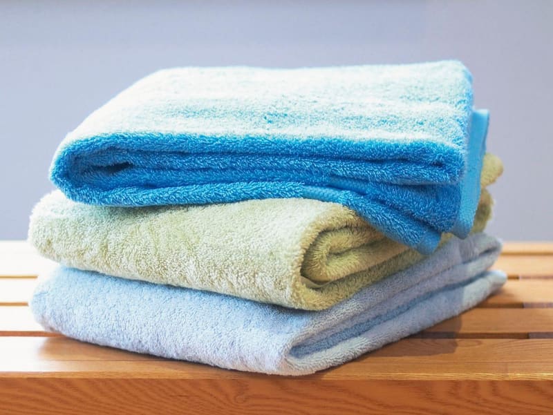 Daily sale of bath towels