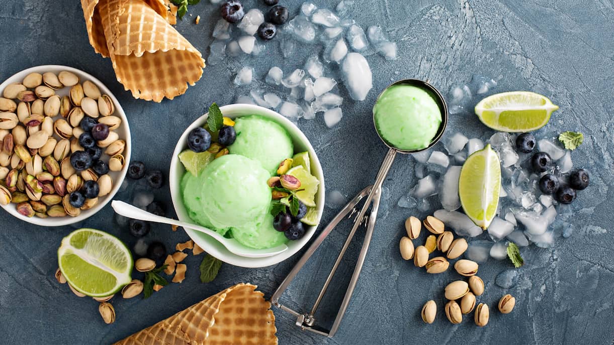 Healthy pistachio ice cream recipe