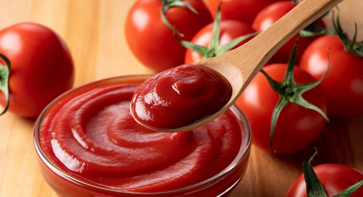 Tomato paste fat