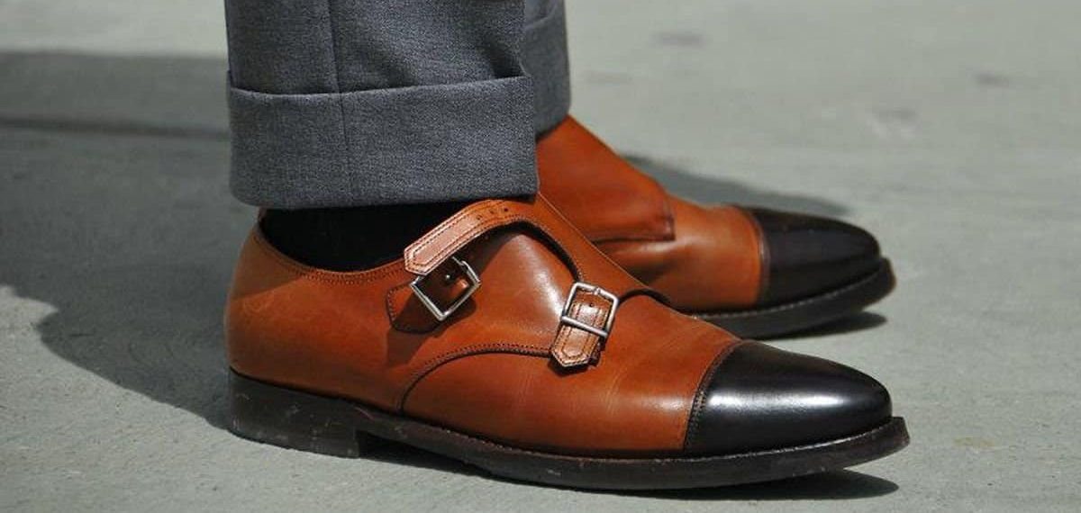 Monk strap formal shoes