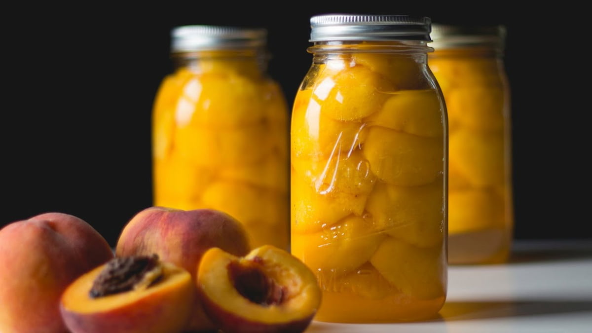 what to do with canned peaches